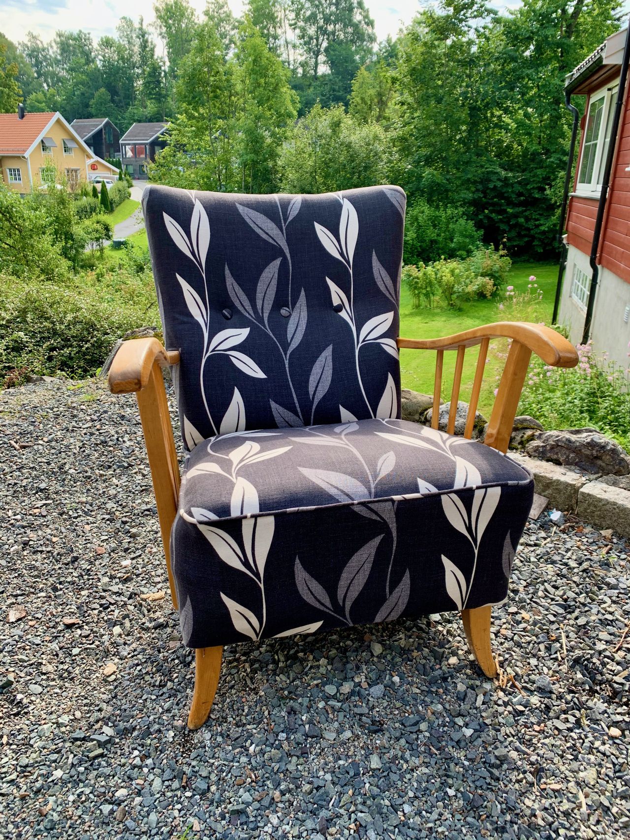 Lenestol fra 194050 tallet | FINN.no Gammel lenestol 1940 50 tallet? Selges | FINN.no