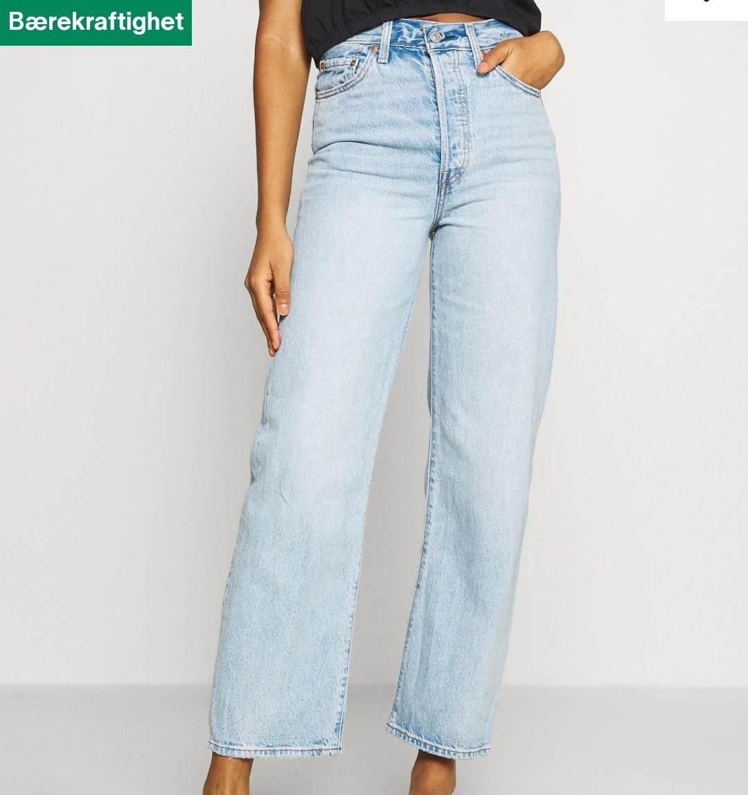 Levi's®Jeans straight leg middle road selges! | FINN.no Levi's® RIBCAGE STRAIGHT ANKLE Jeans straight leg middle