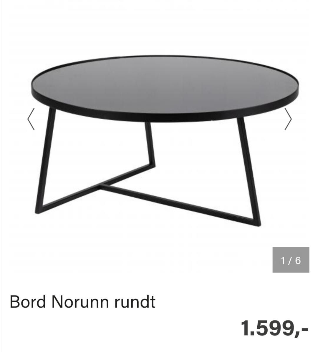 Rundt bor fra Kremmerhuset | FINN.no Små runde bord Ø60 | FINN.no