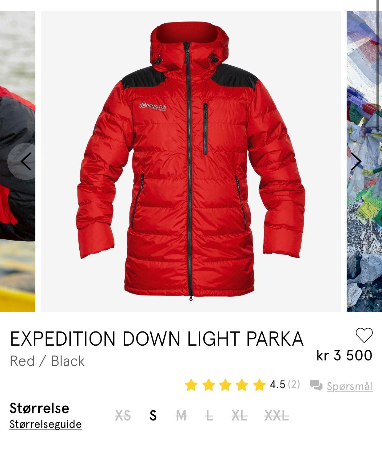 Ny Bergans Expedition Down light Lady jakke i str L | FINN.no Bergans Expedition Down Suit RedBlack | SportsDeal