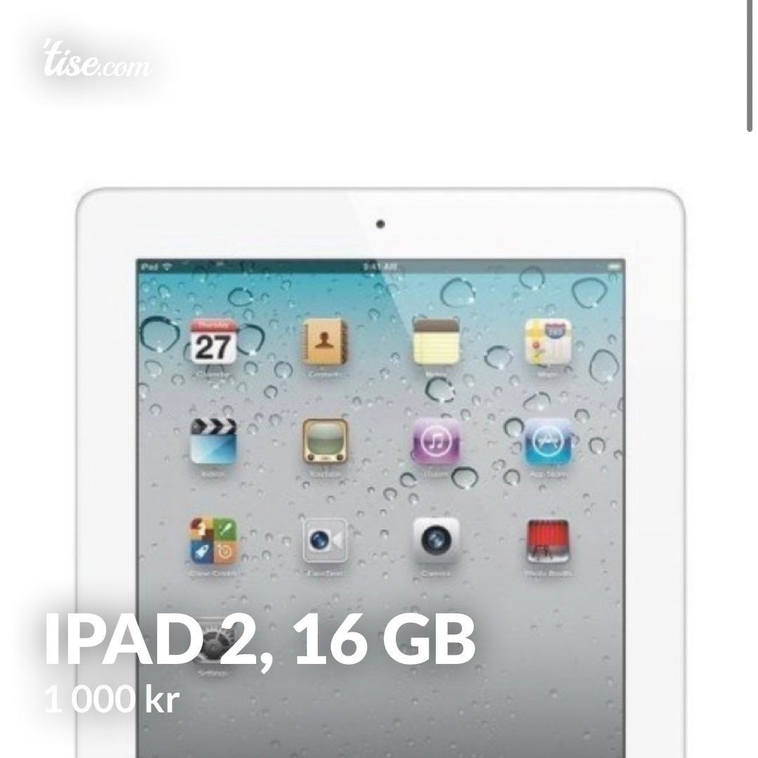 iPad 2, 16 GB | FINN.no Selger iPad esker | FINN.no
