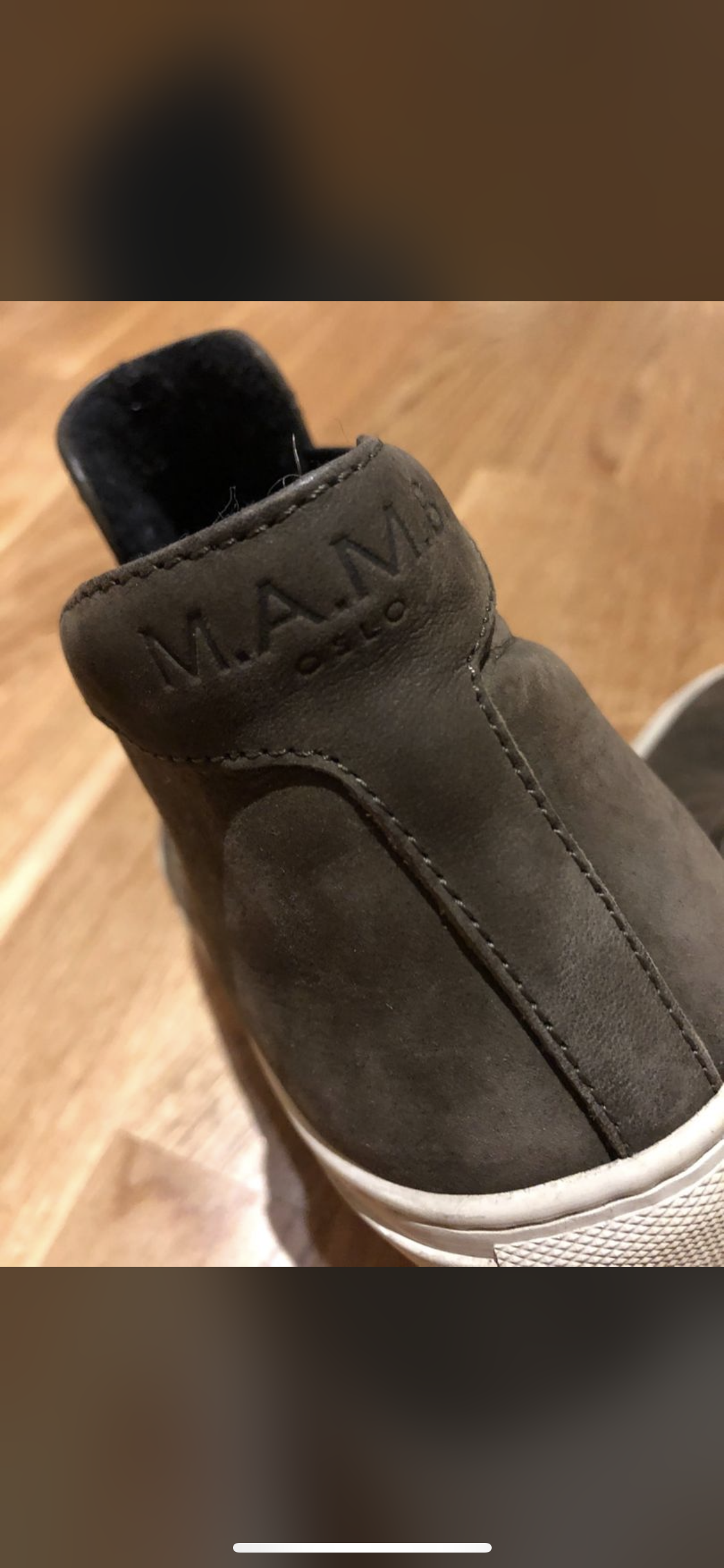 Mamb Oslo loafers str 37 | FINN.no M.A.M.B Oslo skeakers sko str 38 i skinn | FINN.no