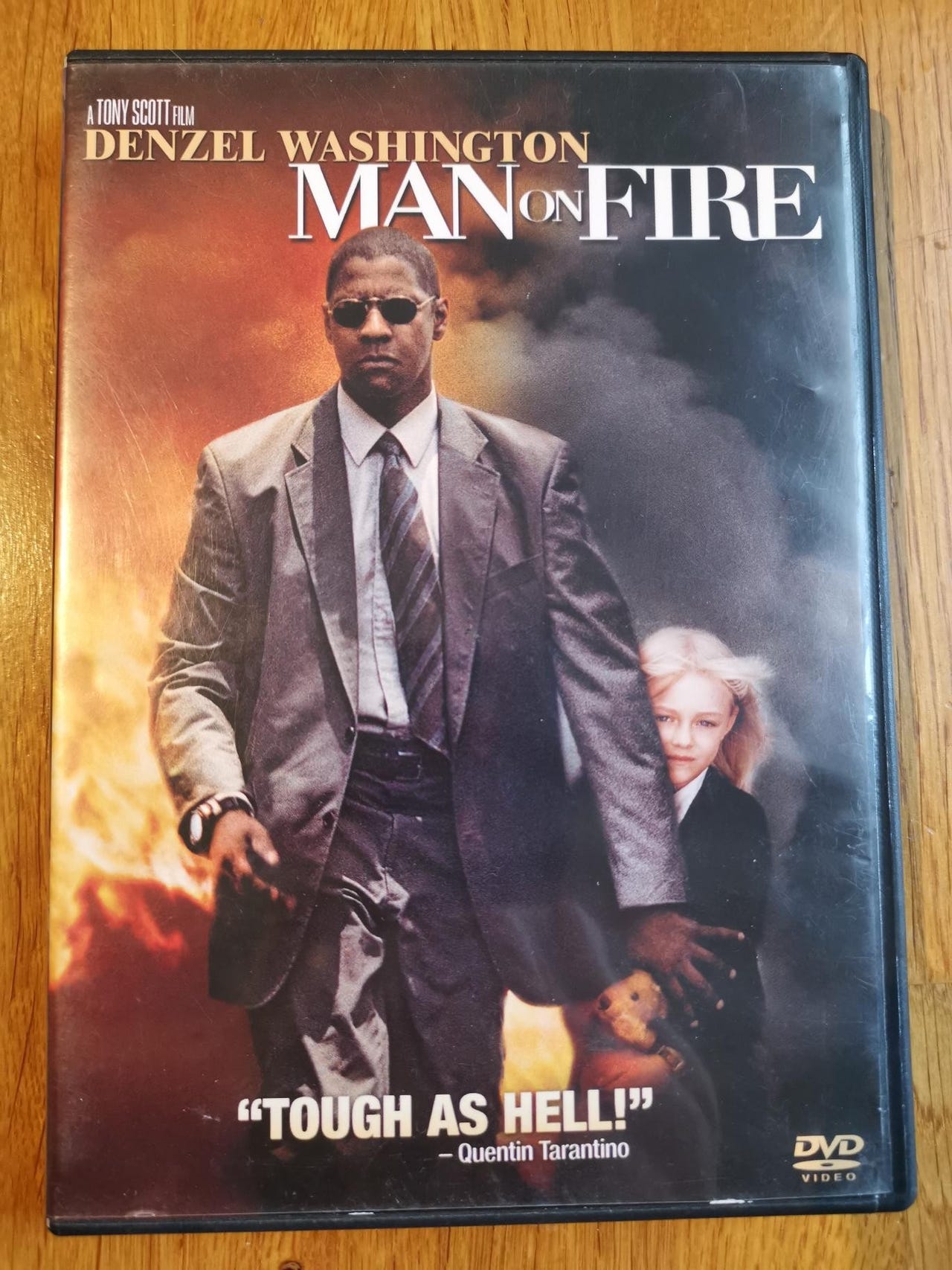Man On Fire (DVD, Denzel Washington) FINN-torget