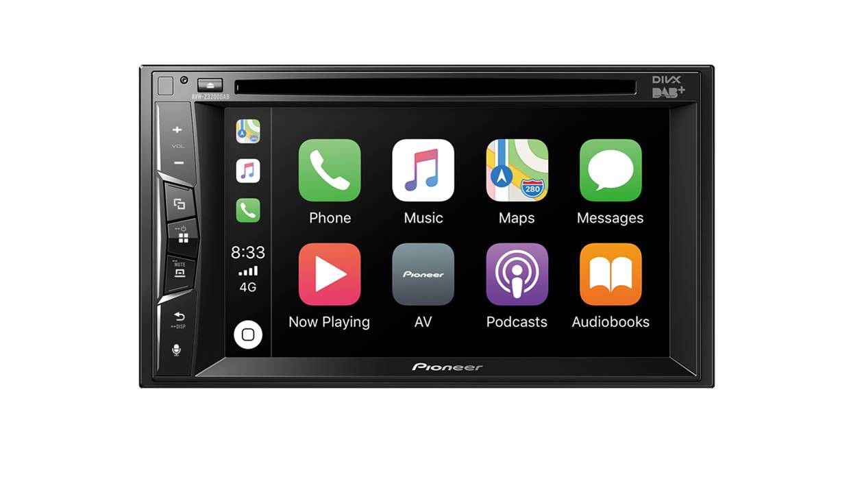 pioneer spiller | FINN.no Pioneer AVHZ7200DAB, 1 DIN spiller med 7 skjerm, DAB+, DVD