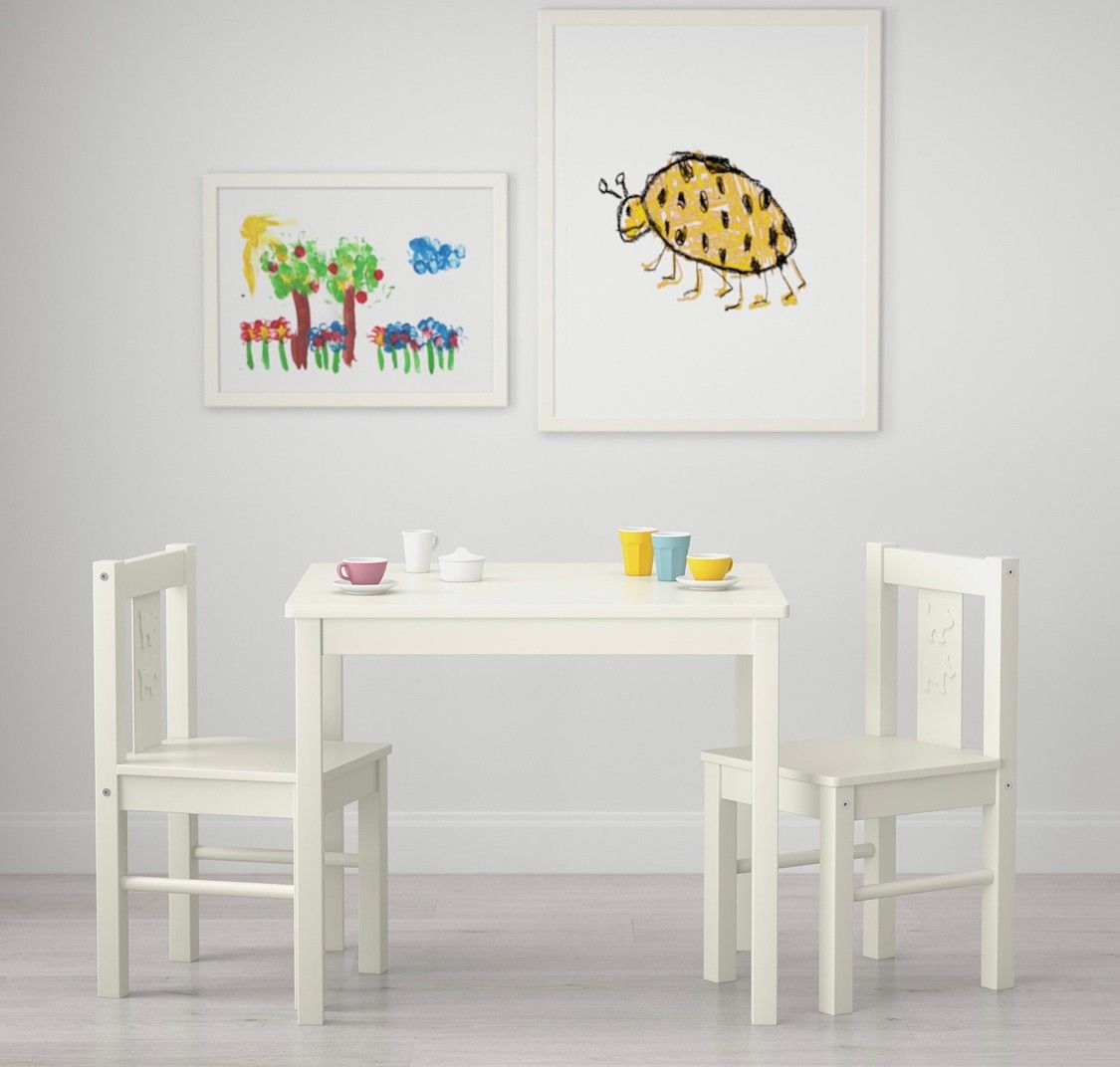 Kritter bord + 2 stoler | FINN.no IKEA kritter barnebord med stoler | FINN.no