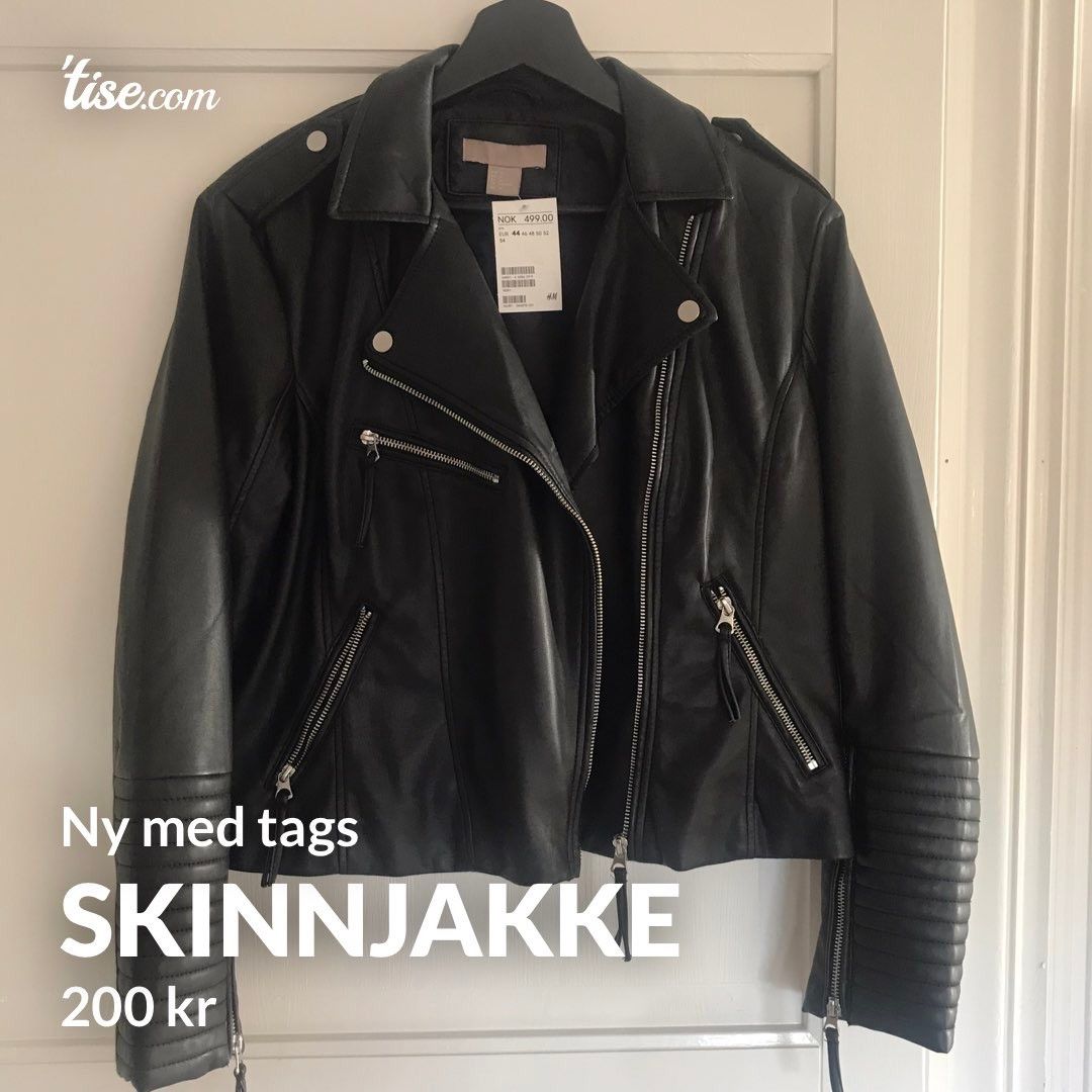 Skinnjakke NY! | FINN.no NY Skinnjakke fra SAKI | FINN.no