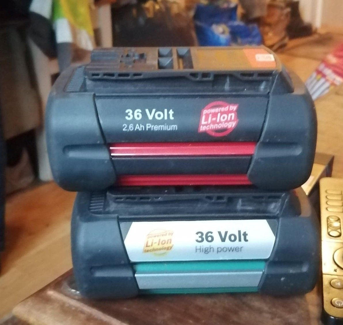 6 stk bosch 36 volt 2.6 ah premium battery | FINN.no bosch 36v batteri + lader | FINN.no