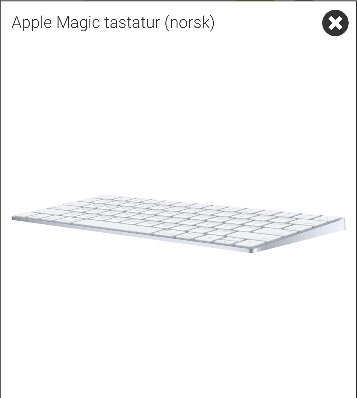 Nytt Apple magic keyboard | FINN.no Nytt Magic Keyboard selges | FINN.no