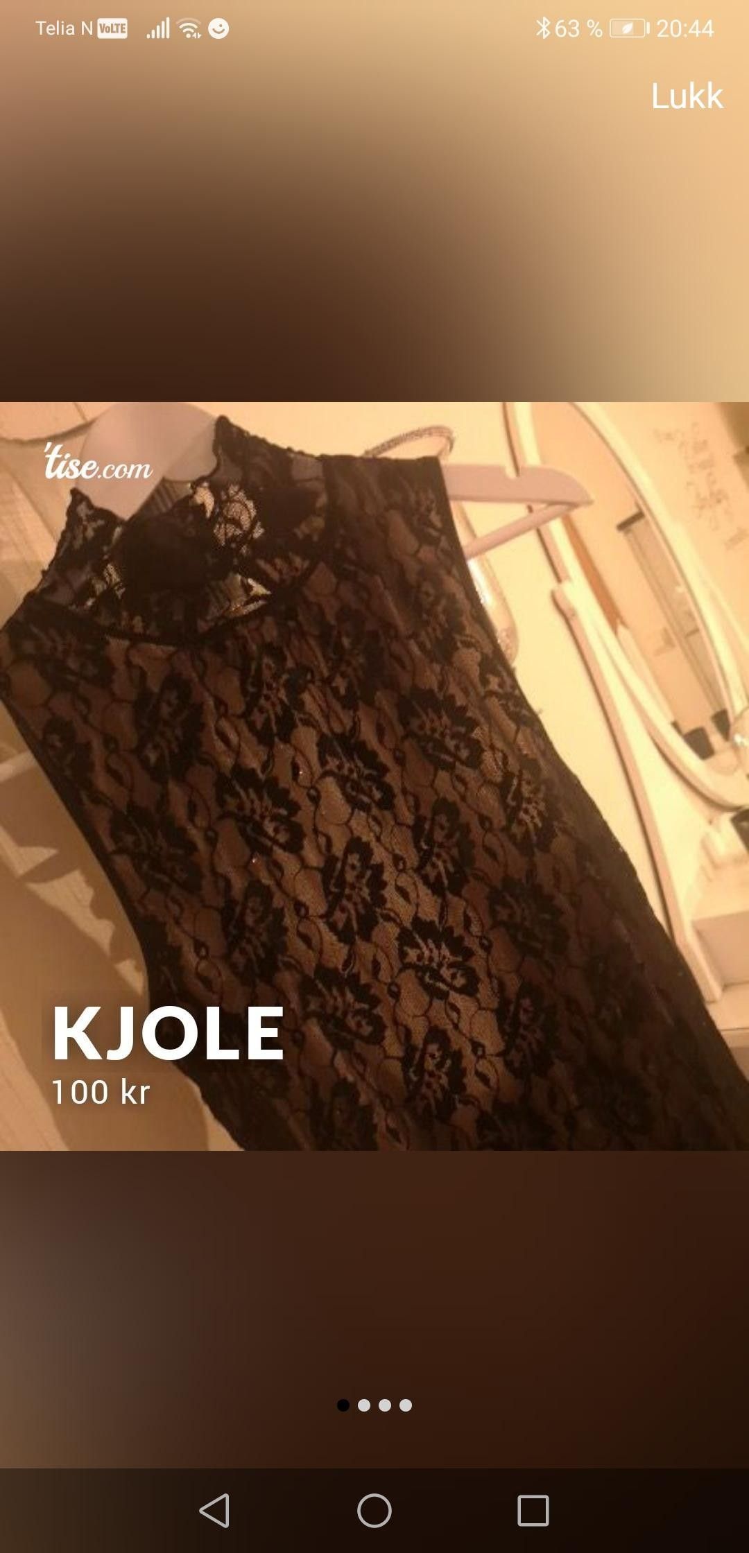 Kjole med shapewear • Tise