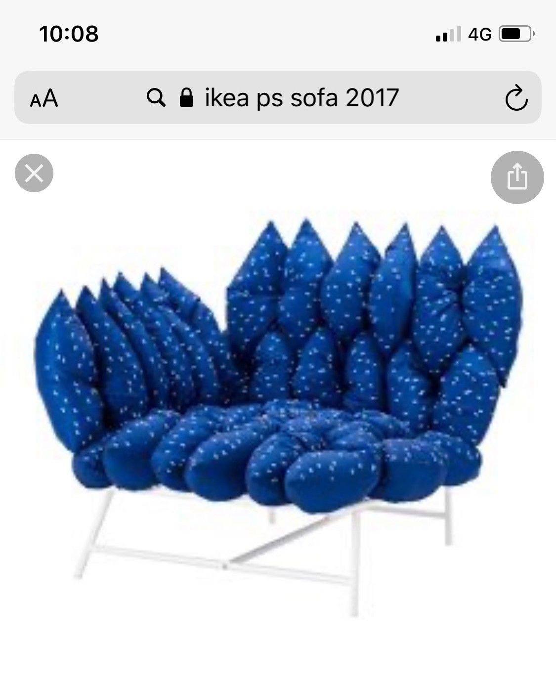 Design sofa (stor lenestol) fra Ikea ps kolleksjonen | FINN.no Design sofa (stor lenestol) fra Ikea ps kolleksjonen | FINN.no