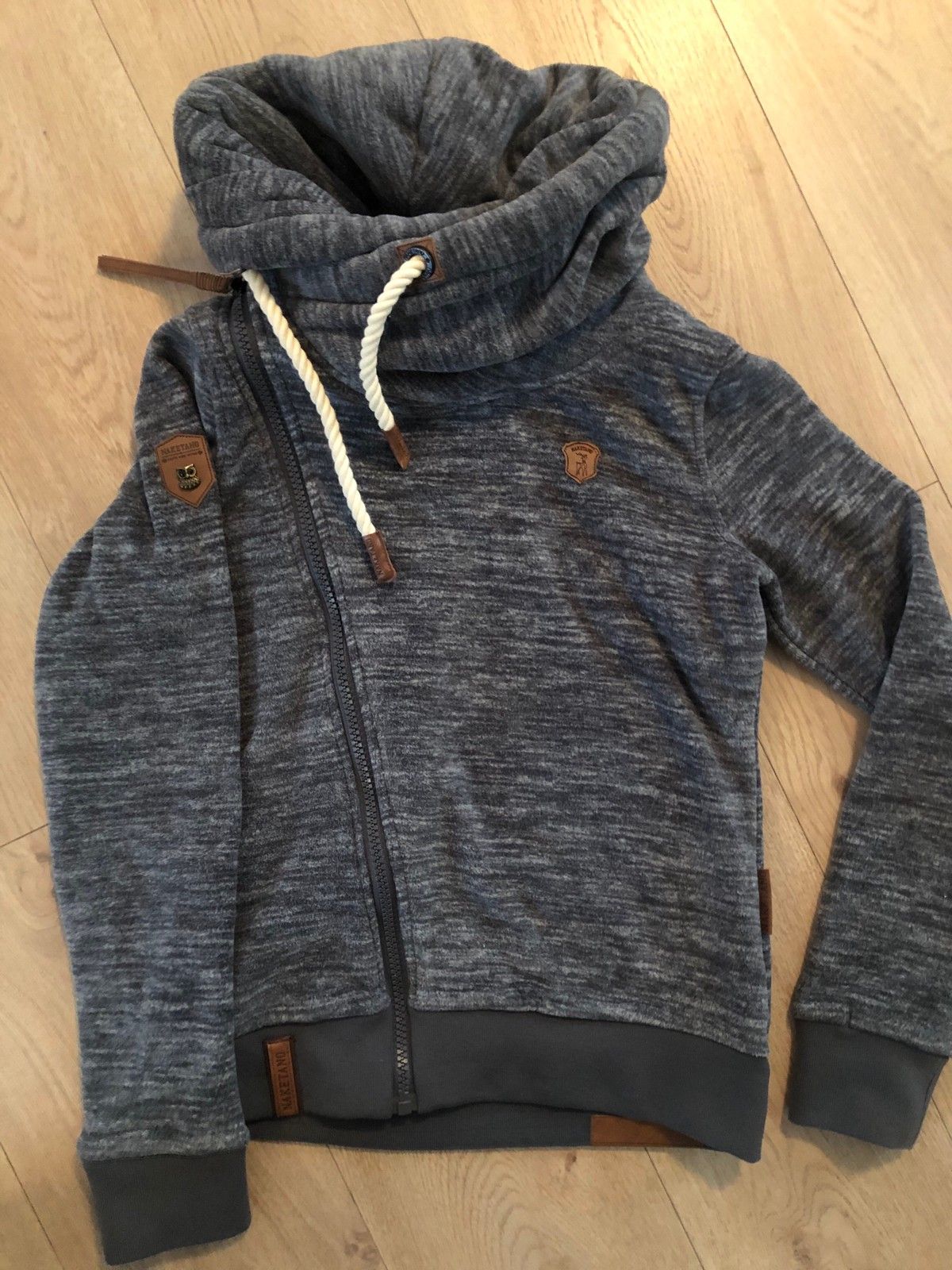 Nesten helt ny Naketano jakke mskrå glidelås | FINN.no NAKETANO JACKET | FINN.no