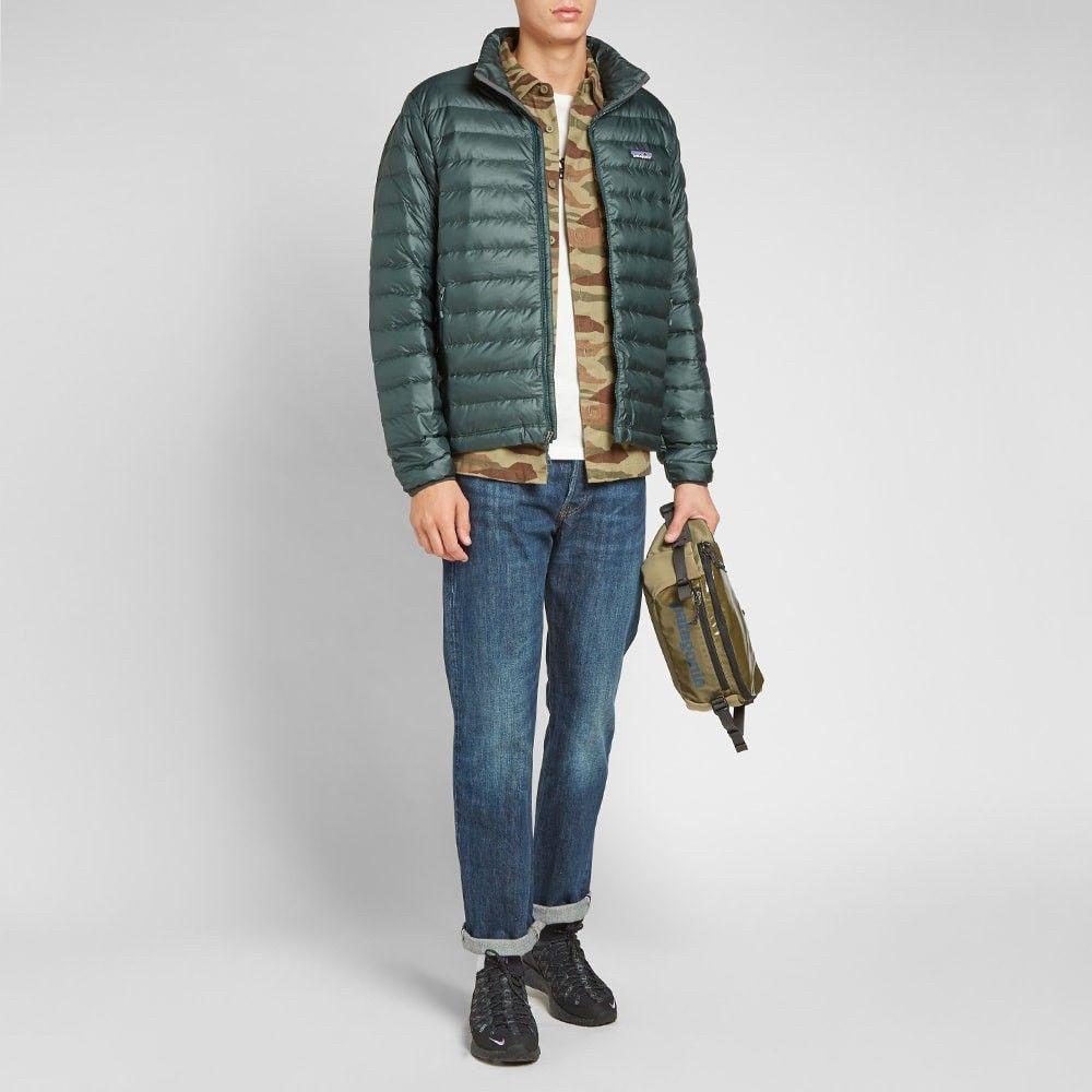 Patagonia dunjakke herre Men's Down Sweater Jacket Carbon Patagonia Men's Down Sweater Hoody Carbon herre | Platou Sport