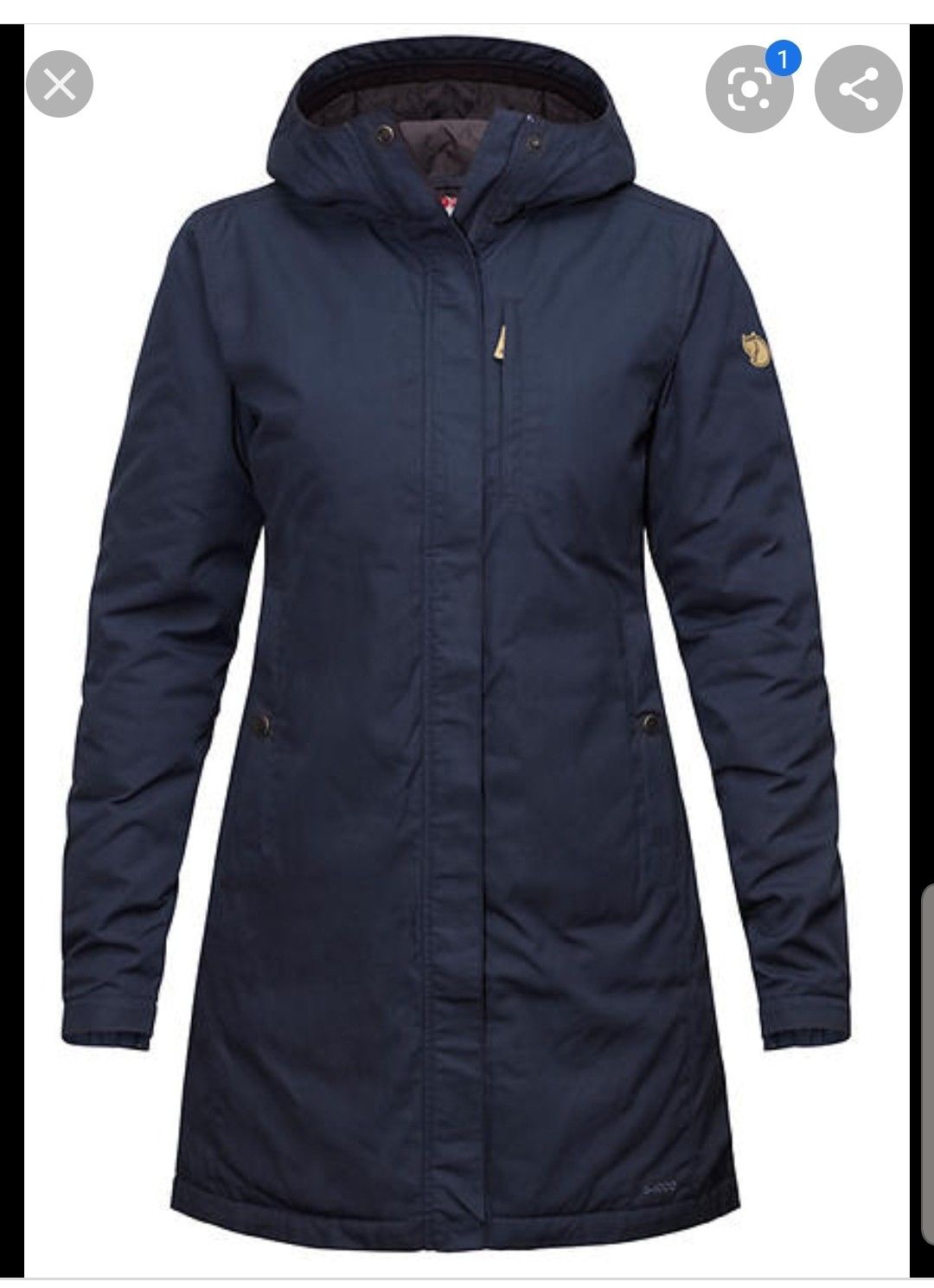 Fjellreven Kiruna padded parka dame str M | FINN.no Fjellreven Kiruna Padded jakke | FINN.no