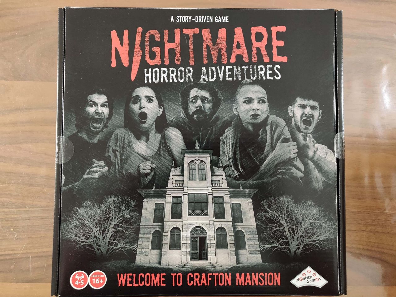 Nightmare Horror Adventures: Welcome to Crafton Mansion, Board Game