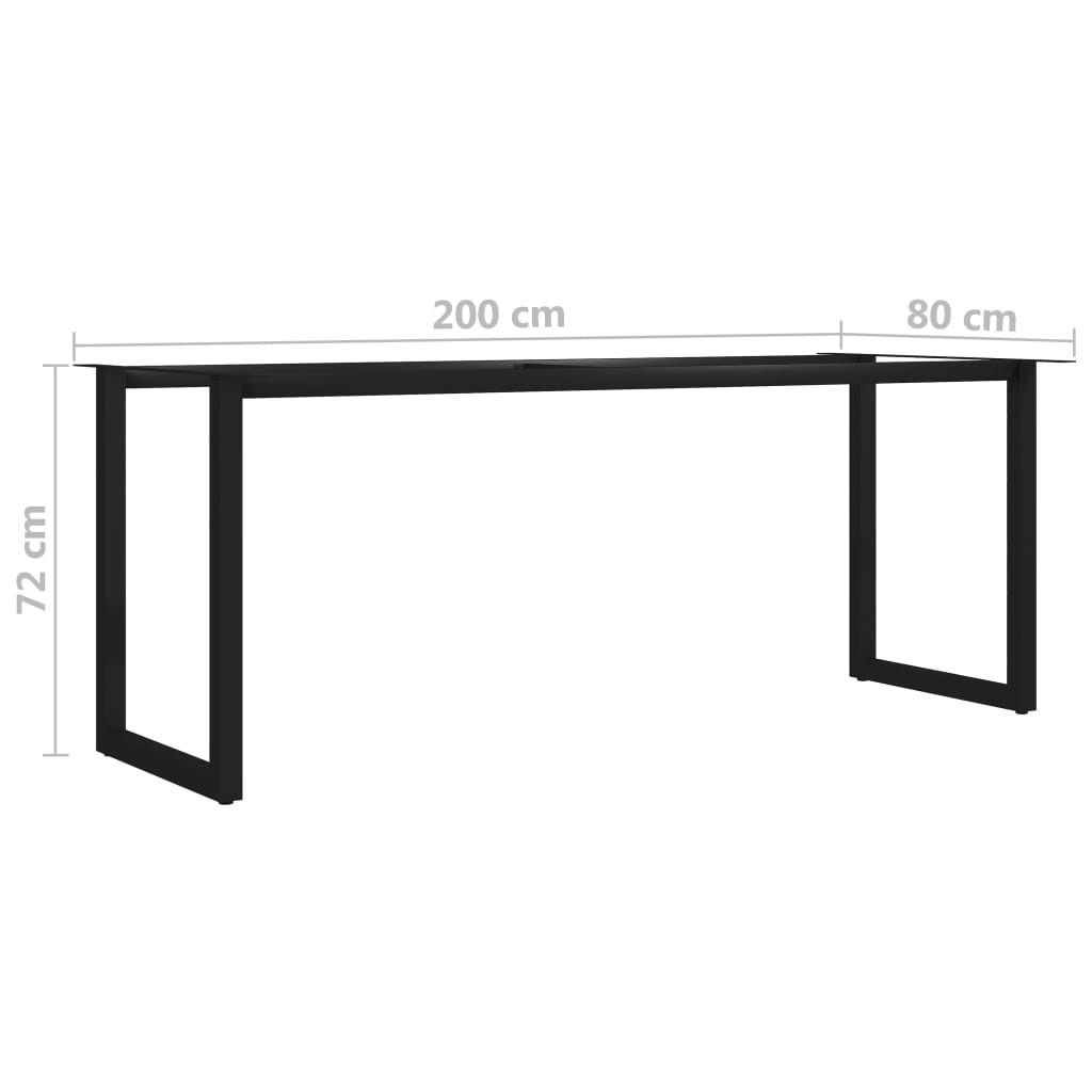 vidaXL Spisebordben O ramme 200x80x72 cm (285144) | FINN.no Spar 4000, på Bellagio spisebord | FINN.no