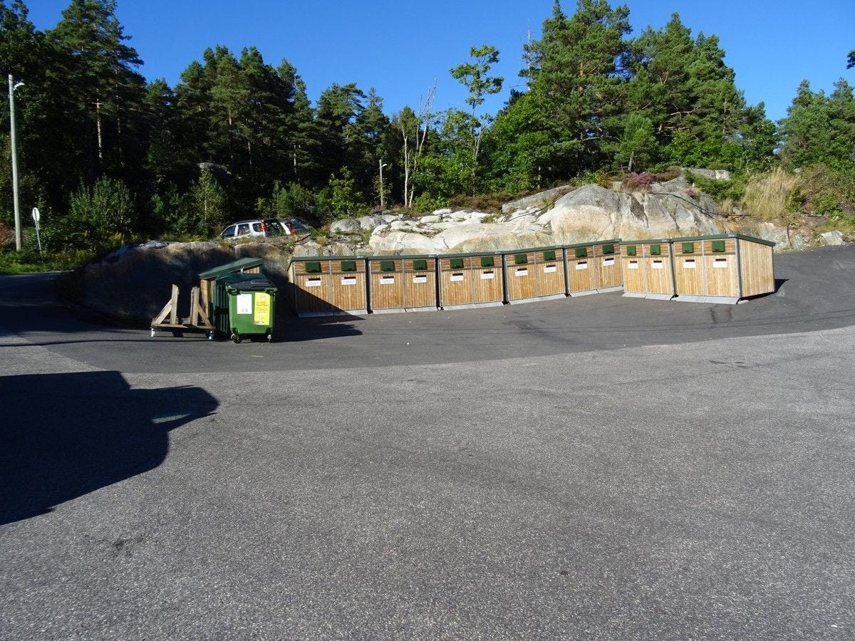 Bjørnvika - Søppelanlegg Galleribilde