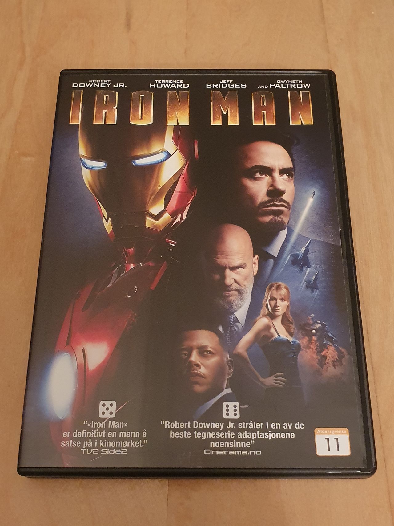 iron man dvd cover