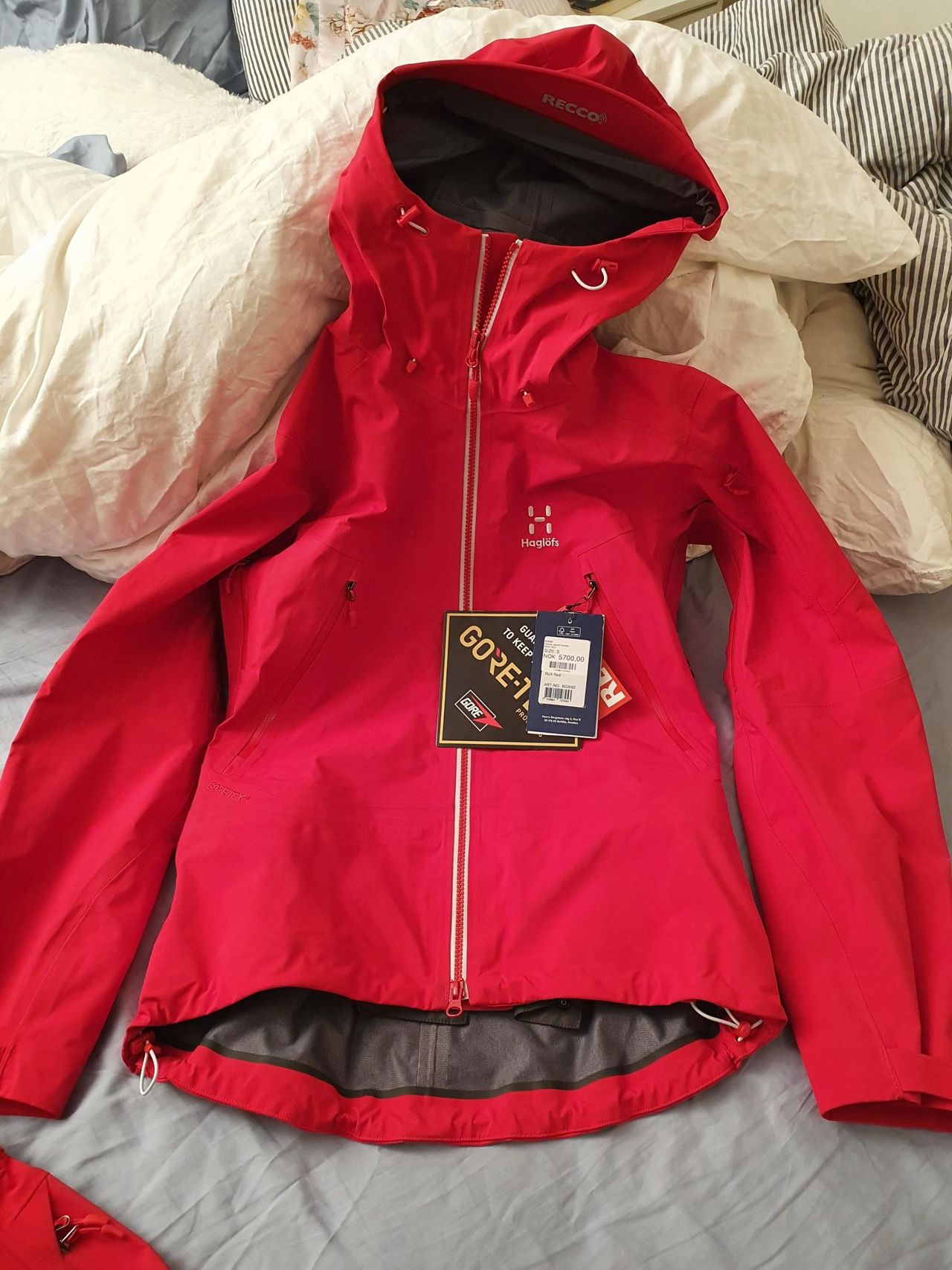 NY Haglöfs Crevasse Gore tex Skibukse Skijakke Skidress NY Haglöfs Crevasse Gore tex Skibukse Skijakke Skidress