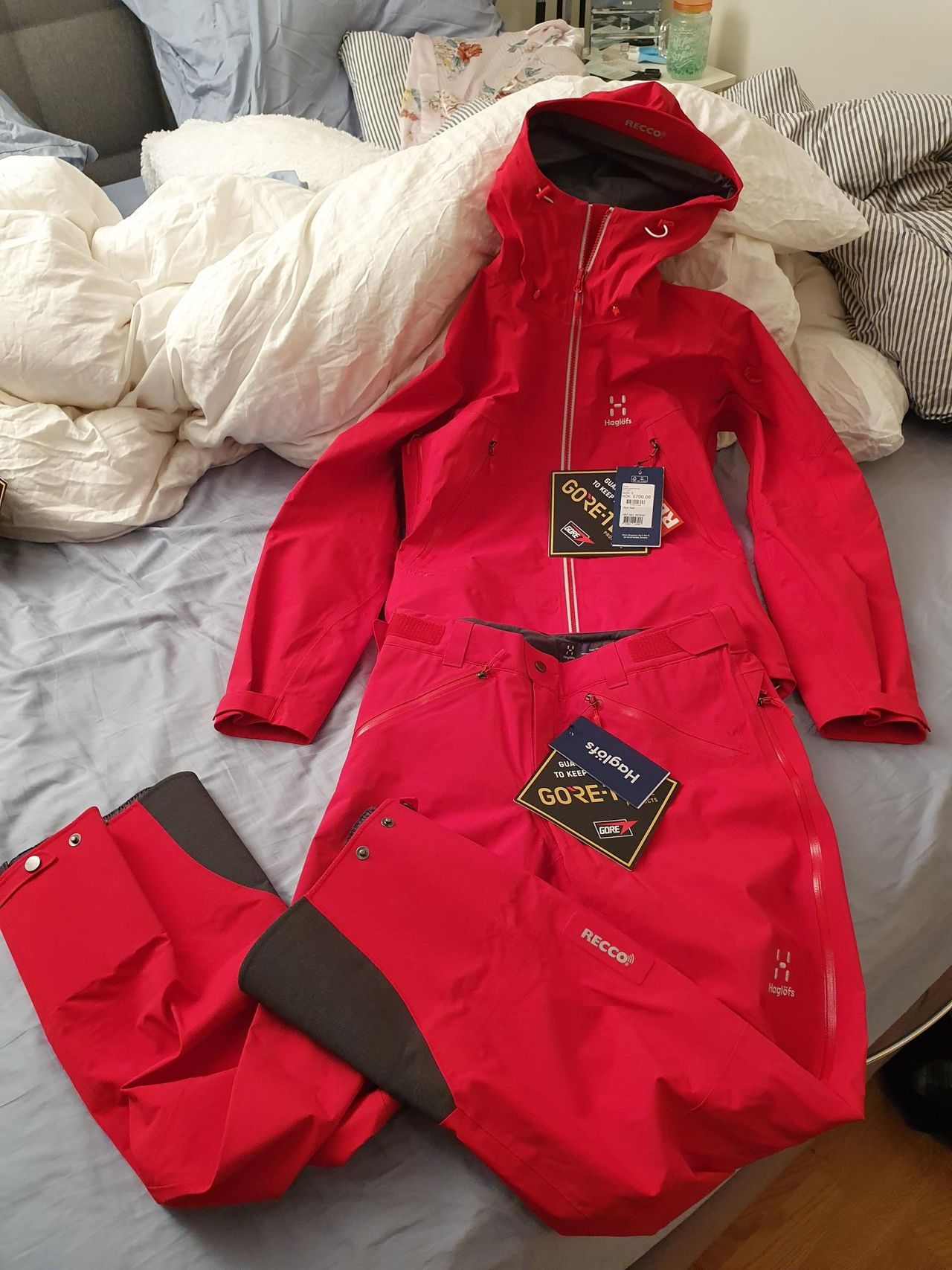 NY Haglöfs Crevasse Gore tex Skibukse Skijakke Skidress NY Haglöfs Crevasse Gore tex Skibukse Skijakke Skidress