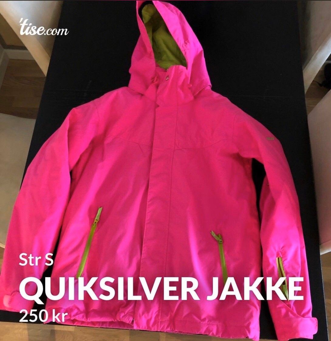 Quiksilver jakke | FINN.no Quiksilver vinterjakke | FINN.no