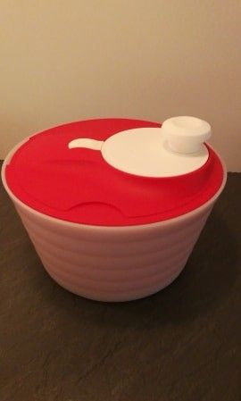 Salatslynge tupperware