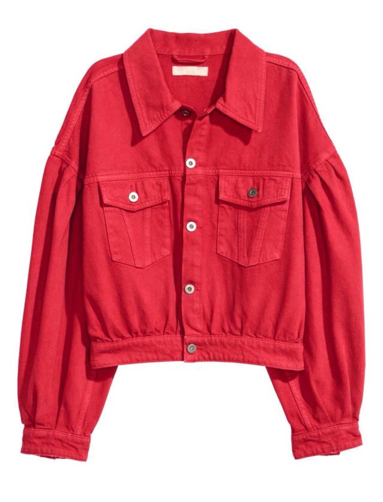 Rød denimjakke | FINN.no Rød denimjakke | FINN.no