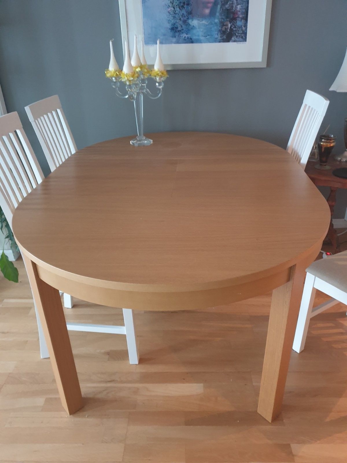 Spisebord Fra Ikea | FINN.no Stort spisebord fra IKEA og 6 kurvstoler | FINN.no