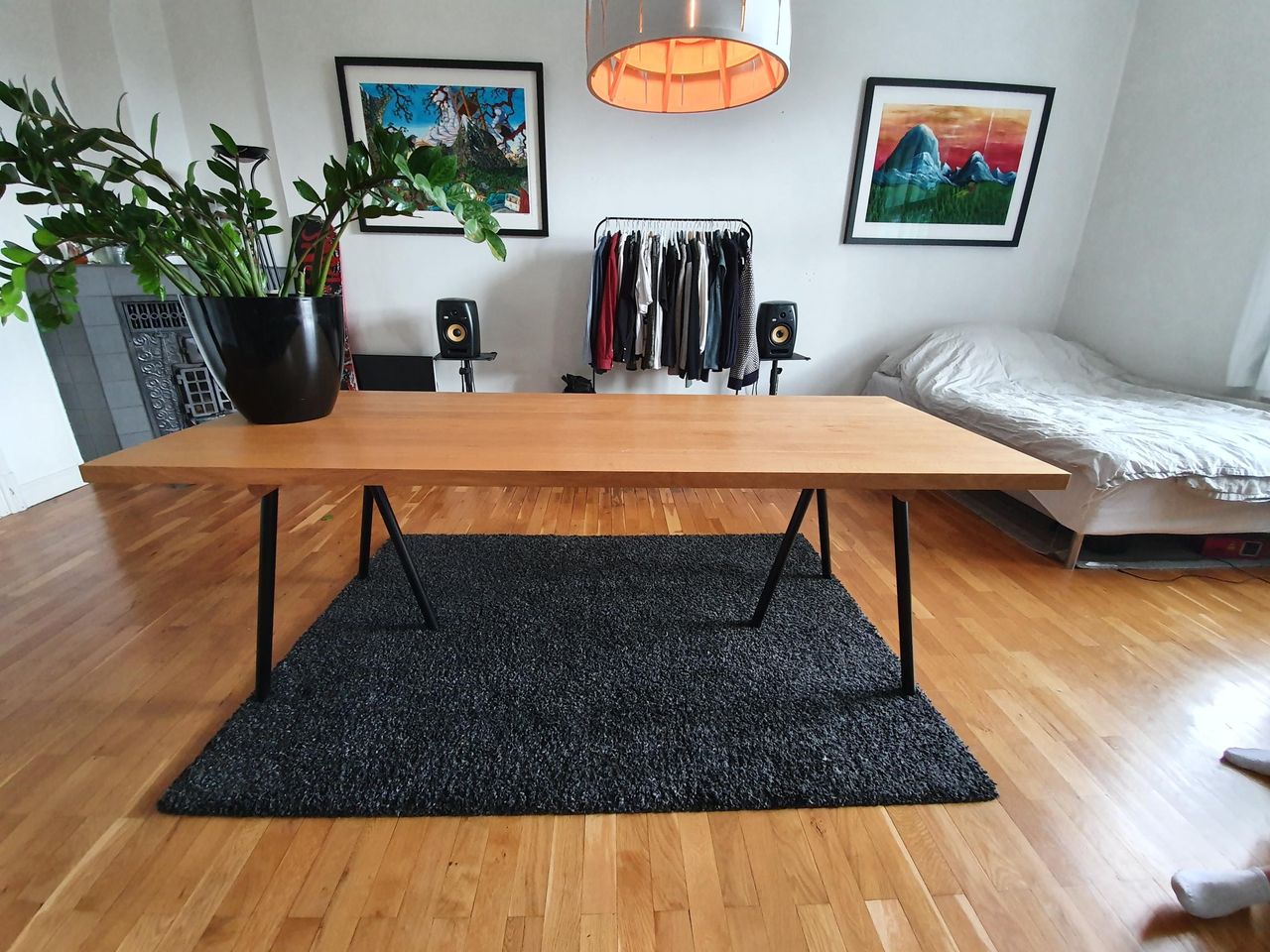 Stort og flott spisebord Bolia Eik Tension (220×85cm Stort og flott spisebord Bolia Eik Tension (220×85cm