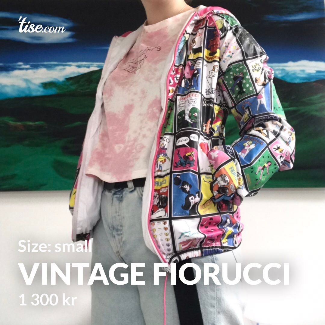 1970 Vintage Fiorucci jakke | FINN.no Fargerik jakke • Tise