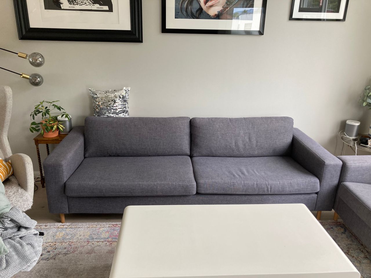 Ny bolia sofa Kjøpe, selge og utveksle annonser finn den Bolia Cloud 3 seter sofa + stor puff | FINN.no