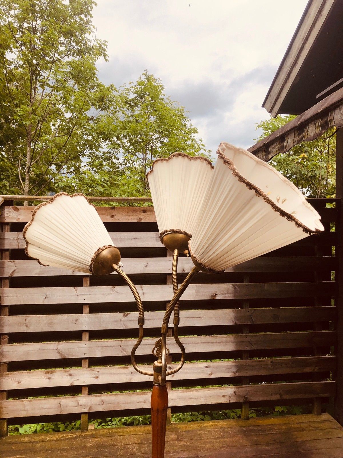 Tivoli lampe | FINN.no 1) Retro lampe bord, tivolilampe bord , teakbord | FINN.no