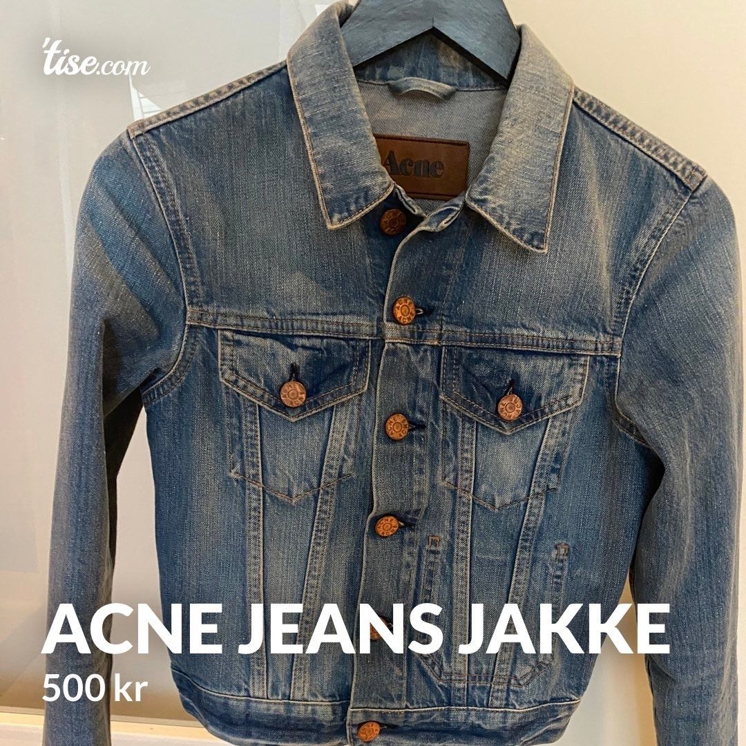 Acne jeans jakke | FINN.no Acne jeans jakke | FINN.no