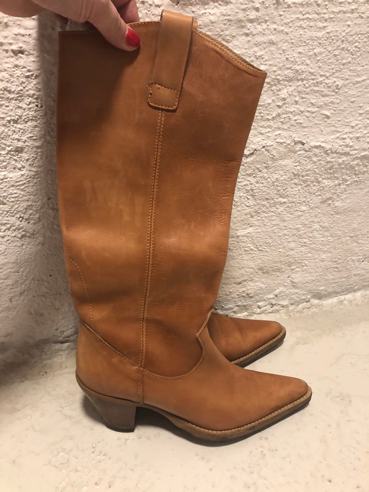 Cowboy Boots, skinn støvletter str. 37 | FINN.no Brune støvletter i skinn str. 37 | FINN.no