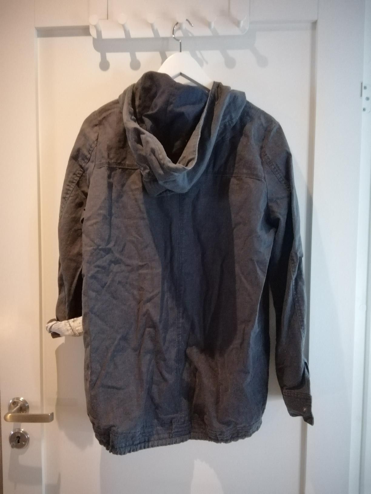 Jakke fra VILA | FINN.no Skinnjakke dame, grå, London fashion label gharani strok, XL