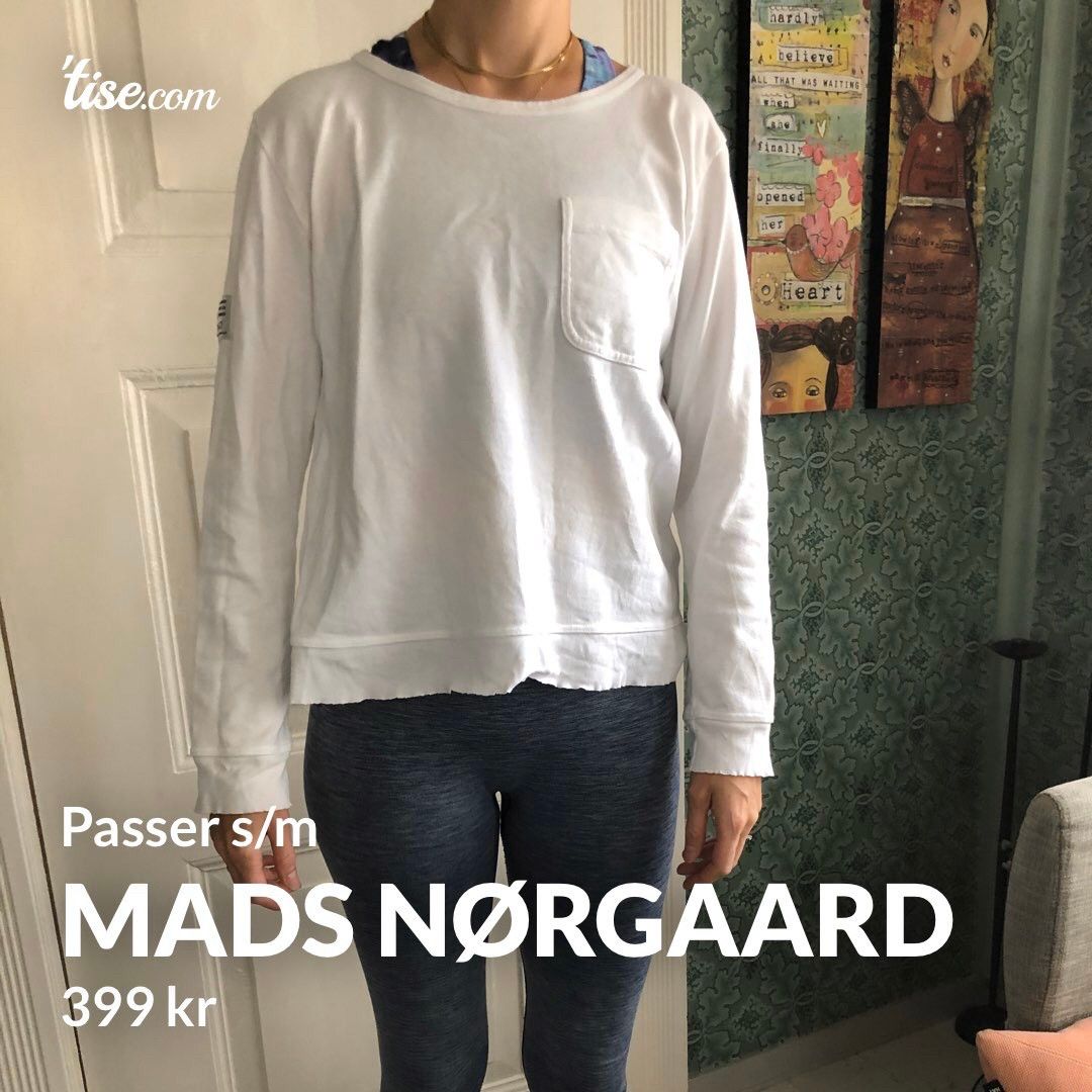 Mads Nørgaard 100% bomull | FINN.no Lite brukt Mads Nørgaard genser selges | FINN.no