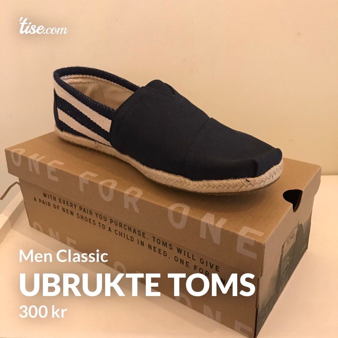 Ubrukte Toms | FINN.no Ubrukte Toms sko str 39 | FINN.no