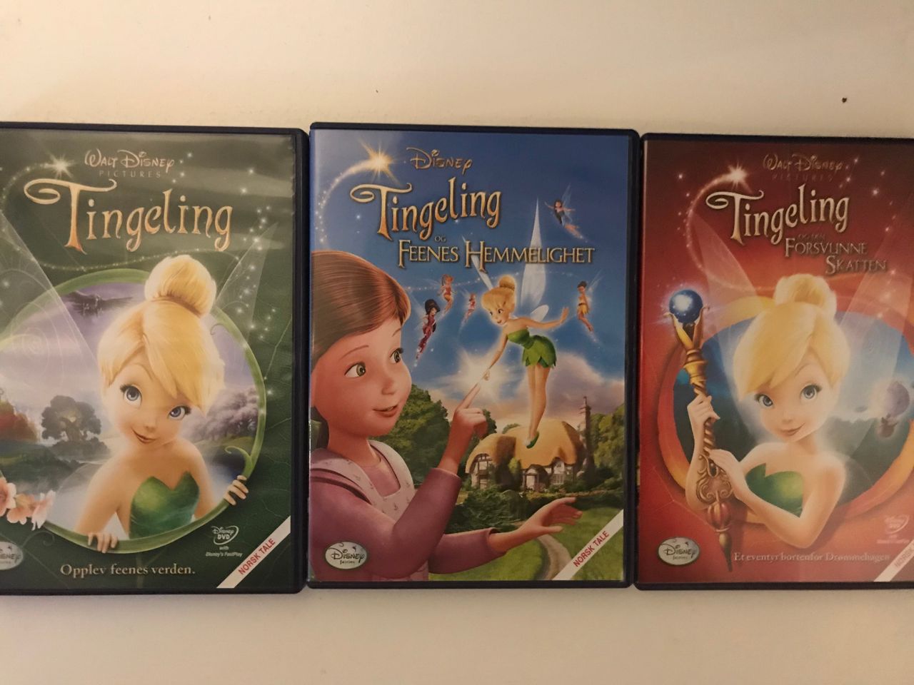 Tingeling 3 X DVD | FINN.no Tingeling vegglampe | FINN.no