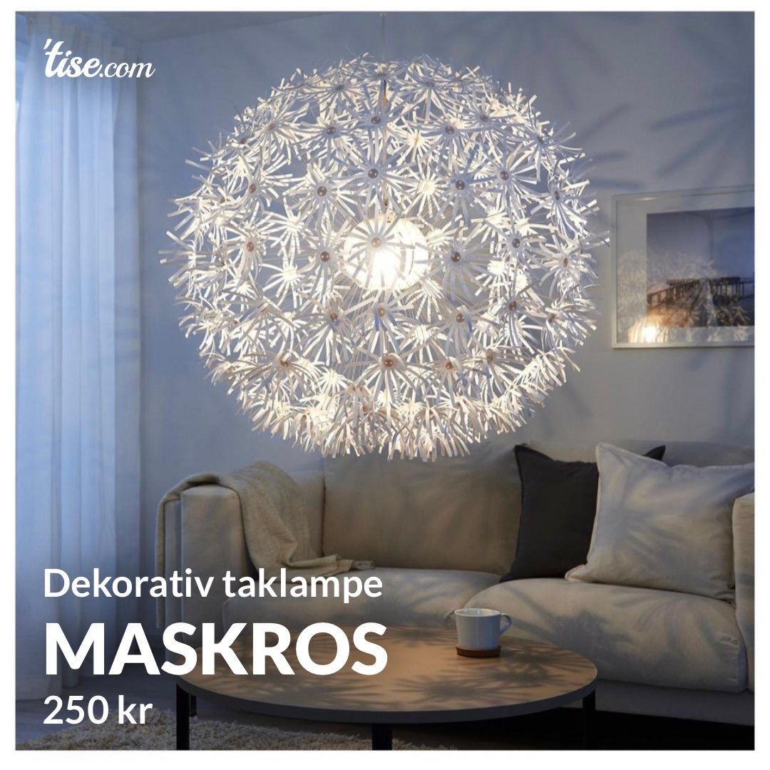 Maskros taklampe | FINN.no Maskros lampe stor modell | FINN.no
