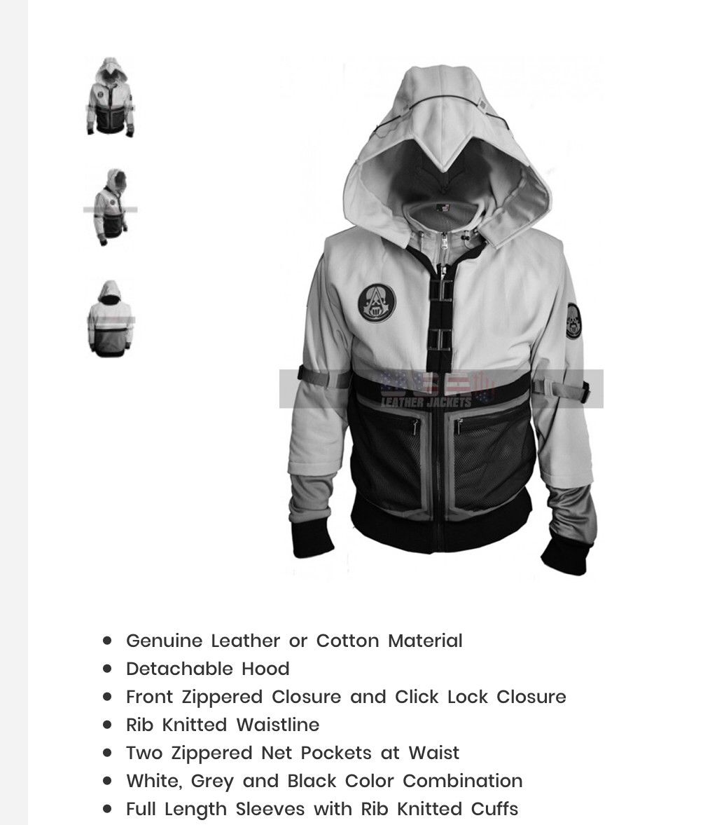 Assasins creed Ghost herrejakke XS bomull | FINN.no Assasins creed Ghost herrejakke XS bomull | FINN.no