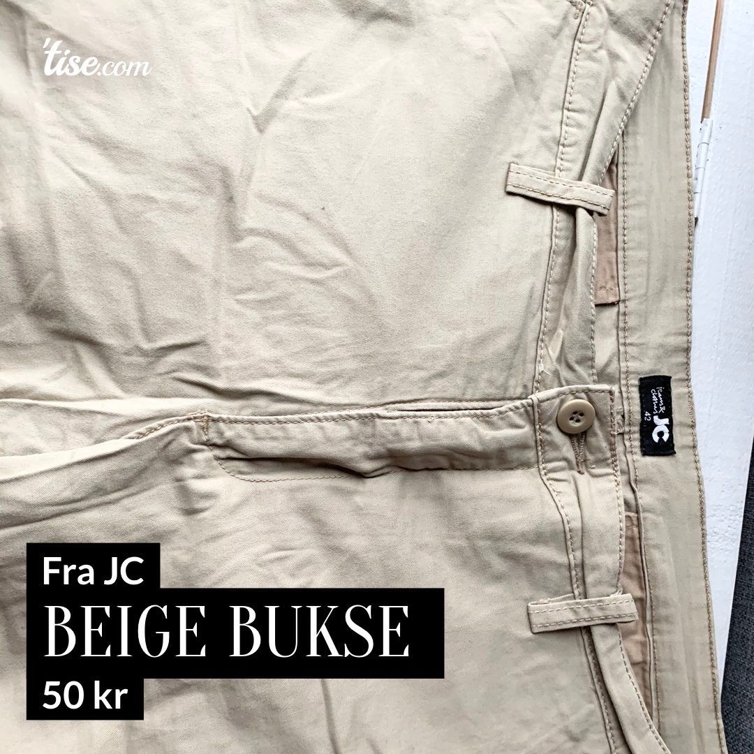 Bukse beige str. 42 fra JC | FINN.no Bukse str 42 | FINN.no