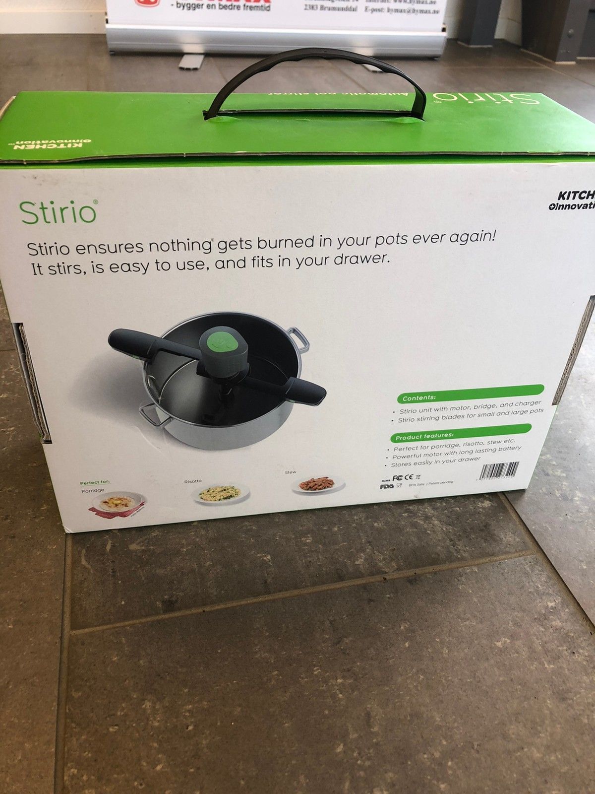 Automatisk gryte rører fra Stirio | FINN.no Automatisk gryte rører fra Stirio | FINN.no