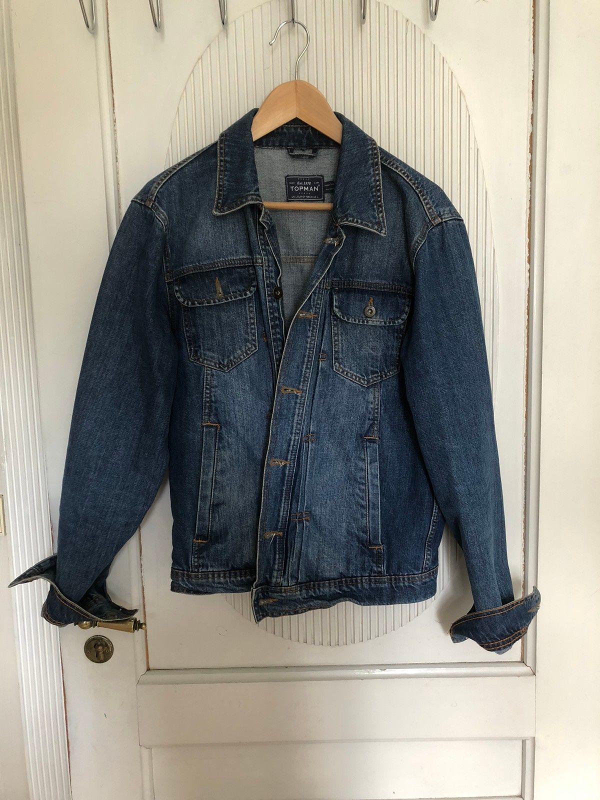 TOPMAN Denimjakke | FINN.no Topman jakke str. L | FINN.no
