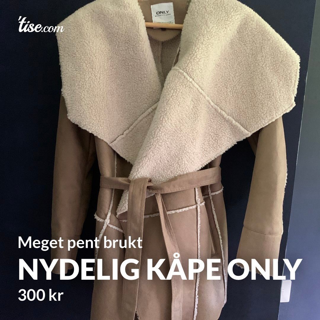 Nydelig kåpe fra Kjøpe, selge og utveksle annonser de Kåpe semsket skinn Kjøpe, selge og utveksle annonser de