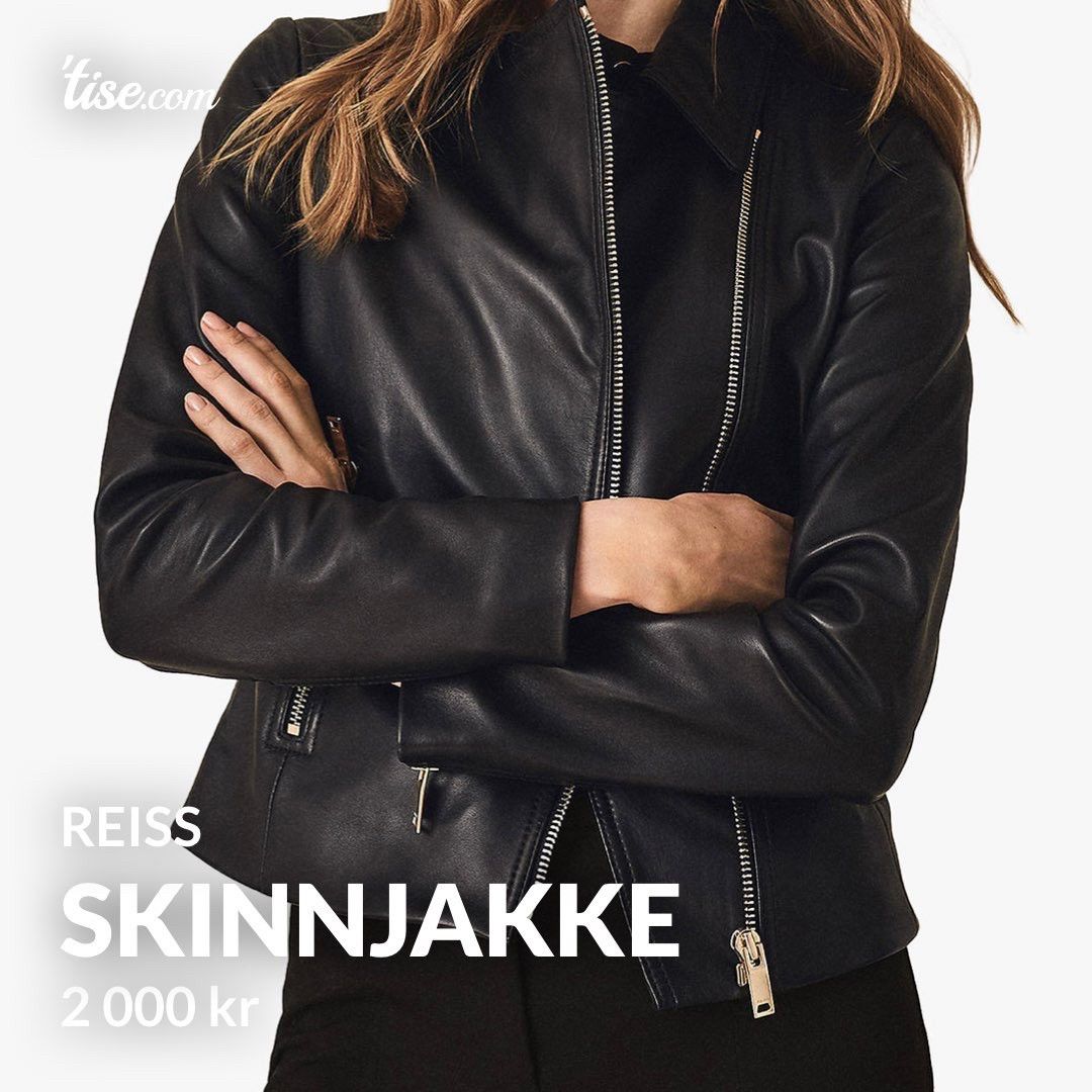 Skinnjakke fra REISS | FINN.no Skinnjakke fra Stand • Tise