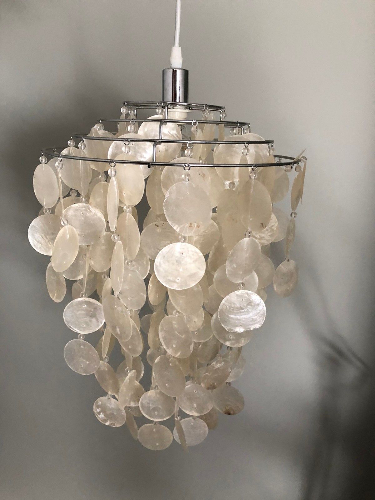 Skjell lampe | FINN.no Skjell taklampe. | FINN.no