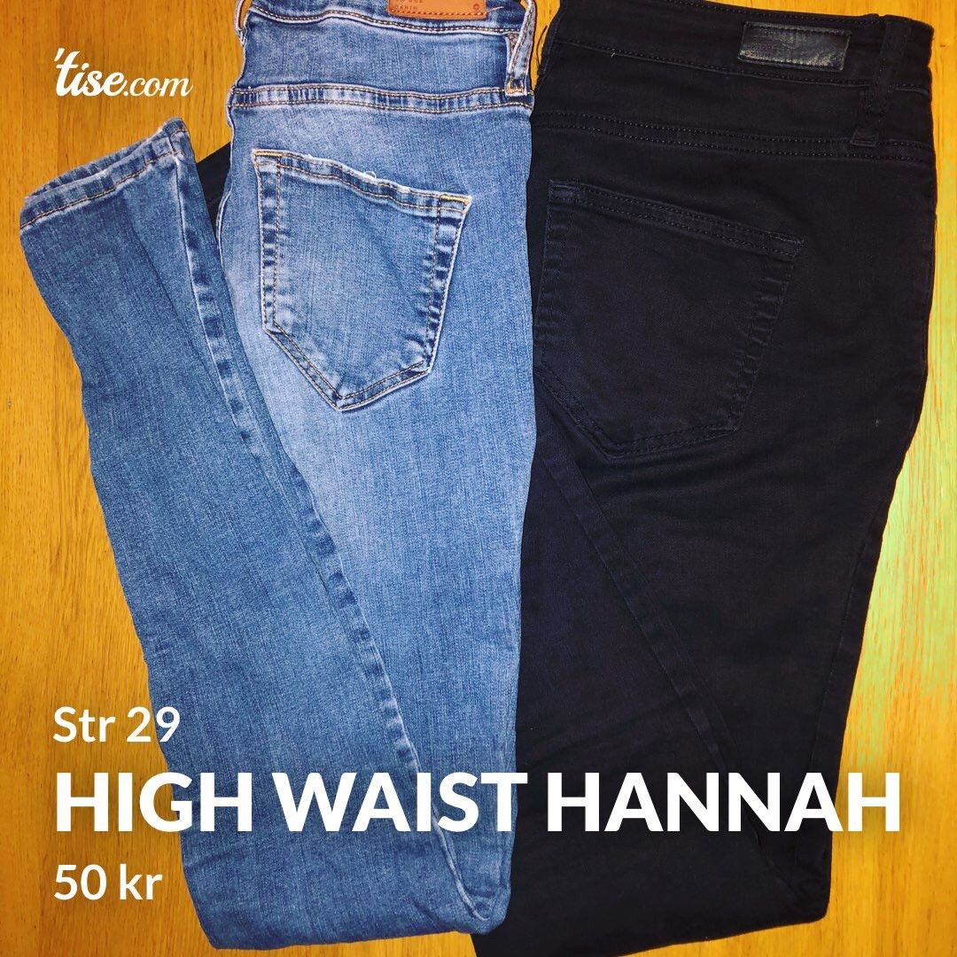 High Kjøpe, selge og utveksle annonser gode tilbud og Best pris på Cubus High Waist Hannah jeans Se priser før
