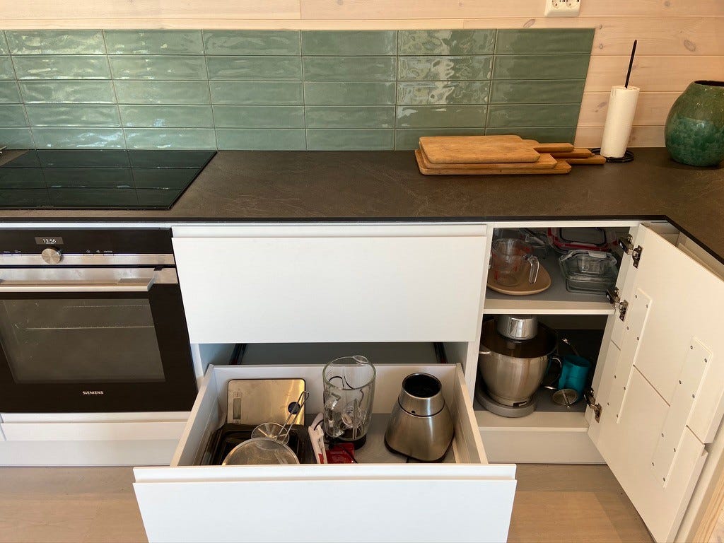 Godt utrustet kjøkken Galleribilde