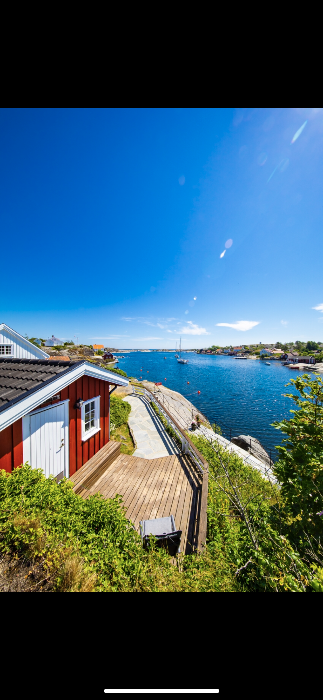Rødt anneks tilhørende Leilighet Galleribilde