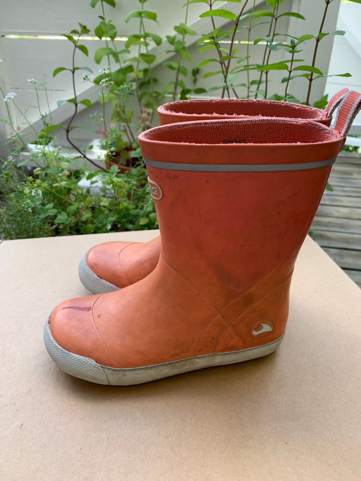 Rosa fersken Viking gummistøvler str. 25 | FINN.no gummistøvler str 25 sjørøver | FINN.no