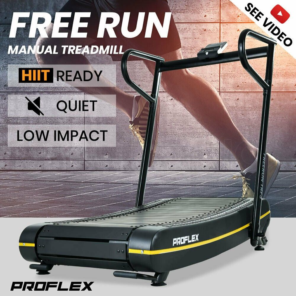 Proflex manual treadmill curved hot sale